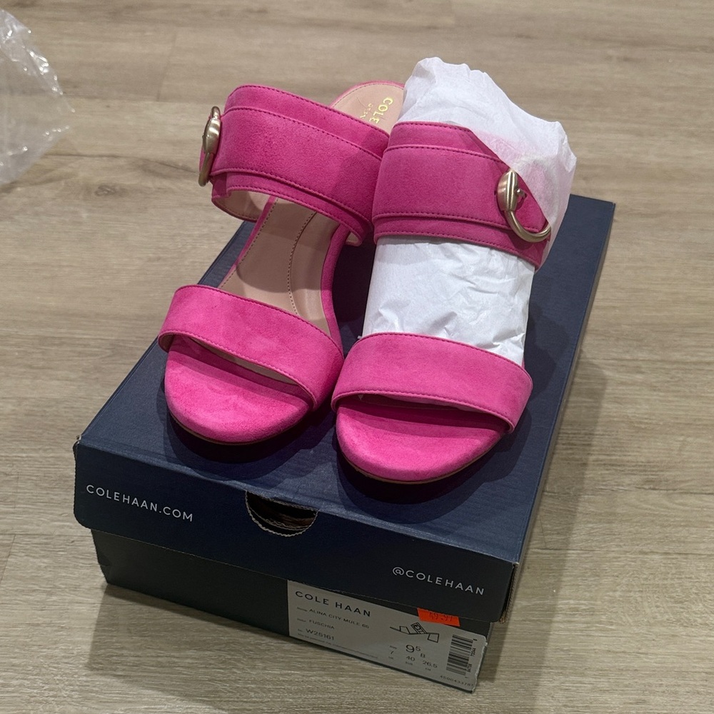 Cole Haan Women's Fuchsia Sandals